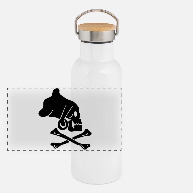 Smutje Panorama Thermosflasche mit Bambusdeckel