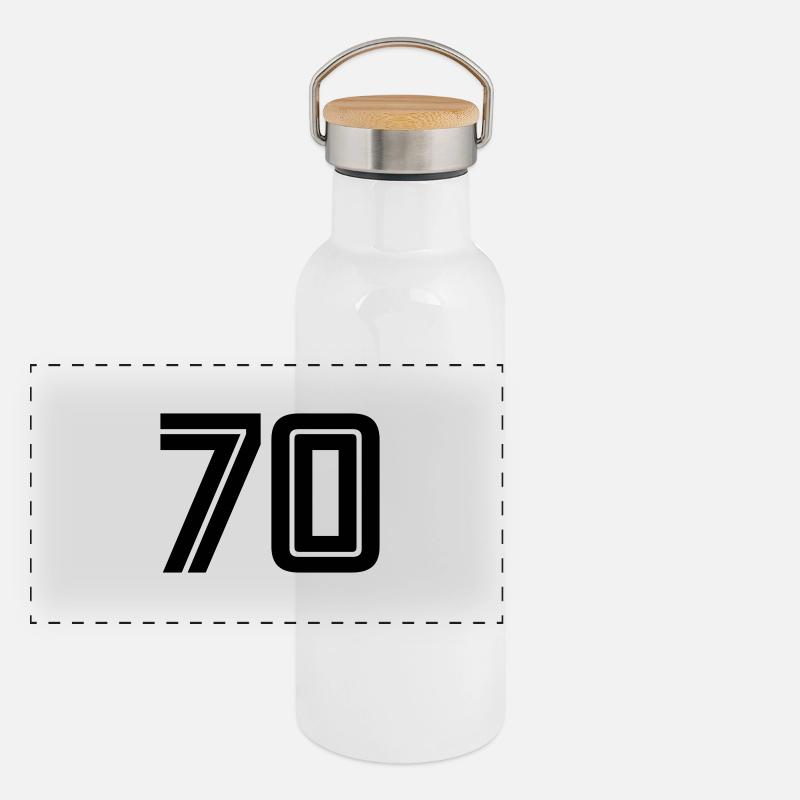 70 Panoramic Thermal Bottle with Bamboo Lid