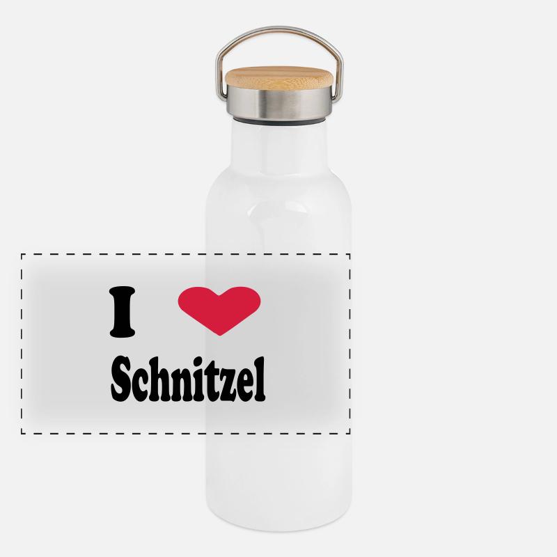 schnitzel Panoramic Thermal Bottle with Bamboo Lid