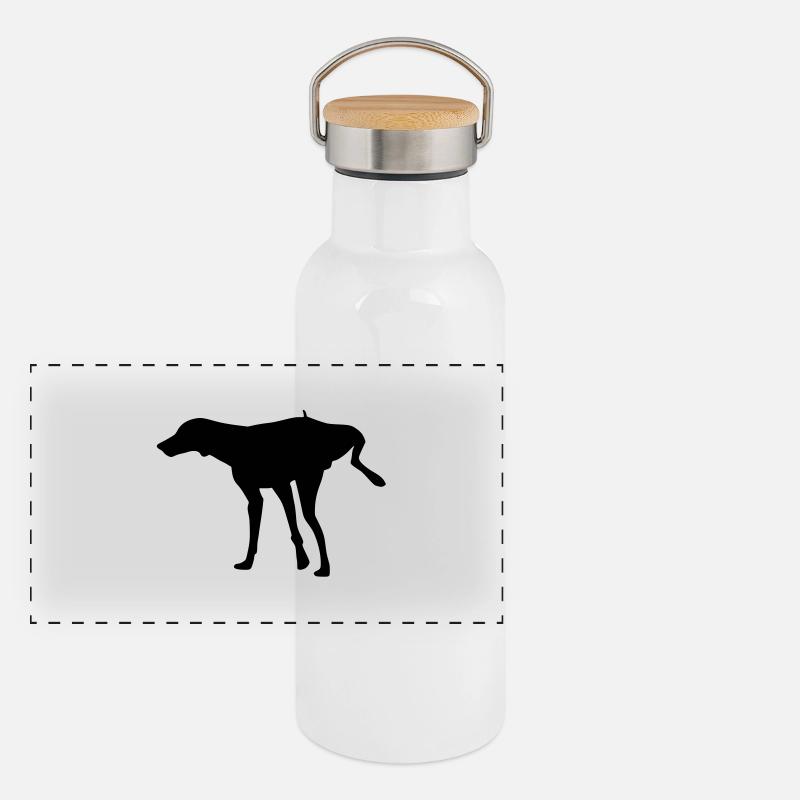 Pinkler permanent Gourde isotherme avec bouchon en bambou