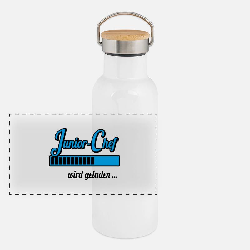 Junior chef Loading ... (pregnancy) Panoramic Thermal Bottle with Bamboo Lid