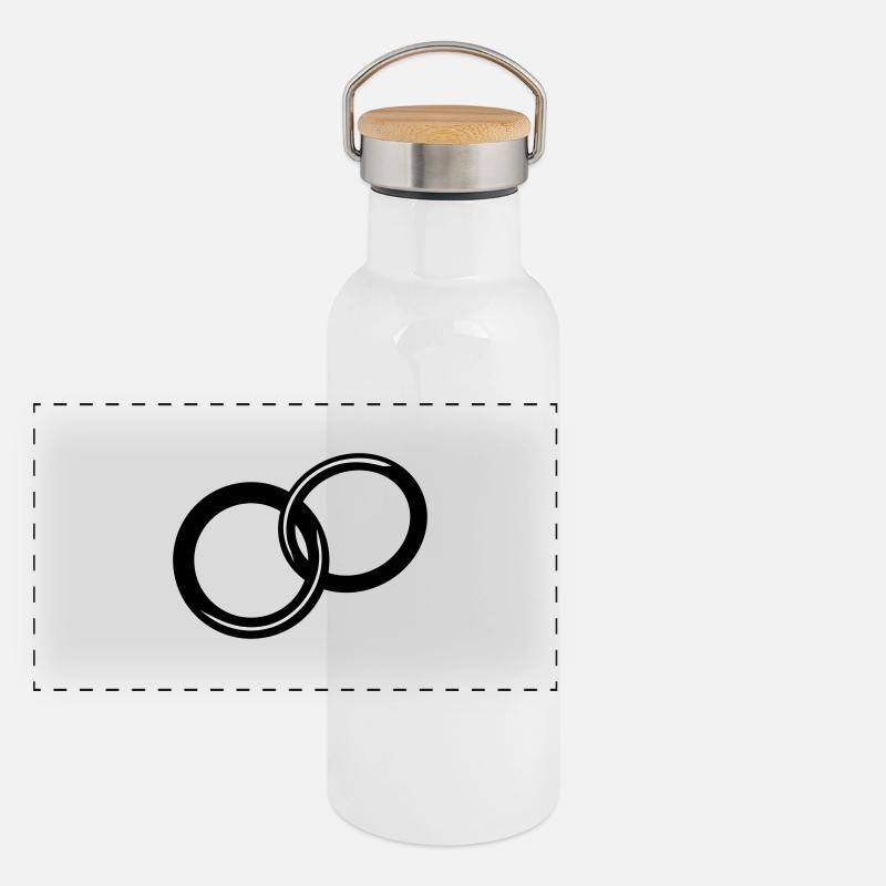 Rings / / marriage proposal / / Get engaged / / Panoramic Thermal Bottle with Bamboo Lid