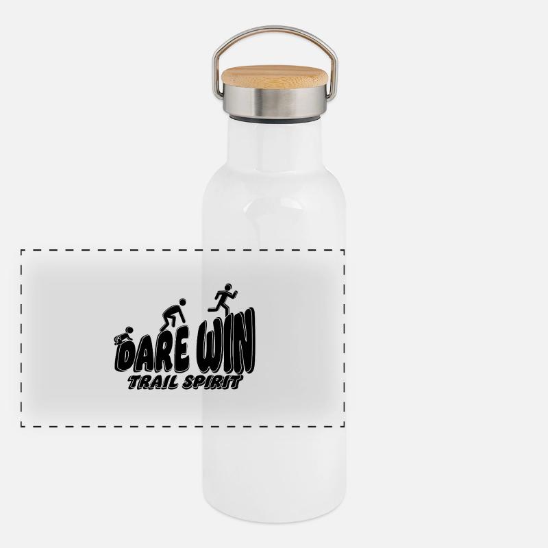 Trail dare win Panoramic Thermal Bottle with Bamboo Lid