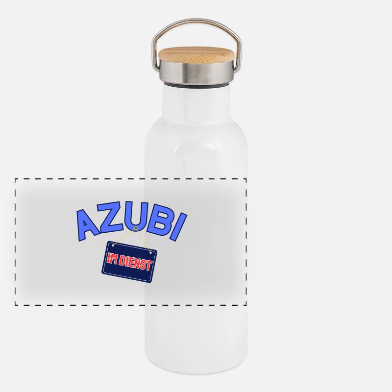 TRAINEE Panoramic Thermal Bottle with Bamboo Lid