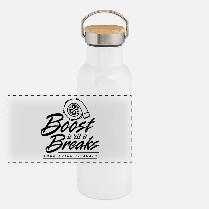 Boost it till it Breaks Panoramic Thermal Bottle with Bamboo Lid