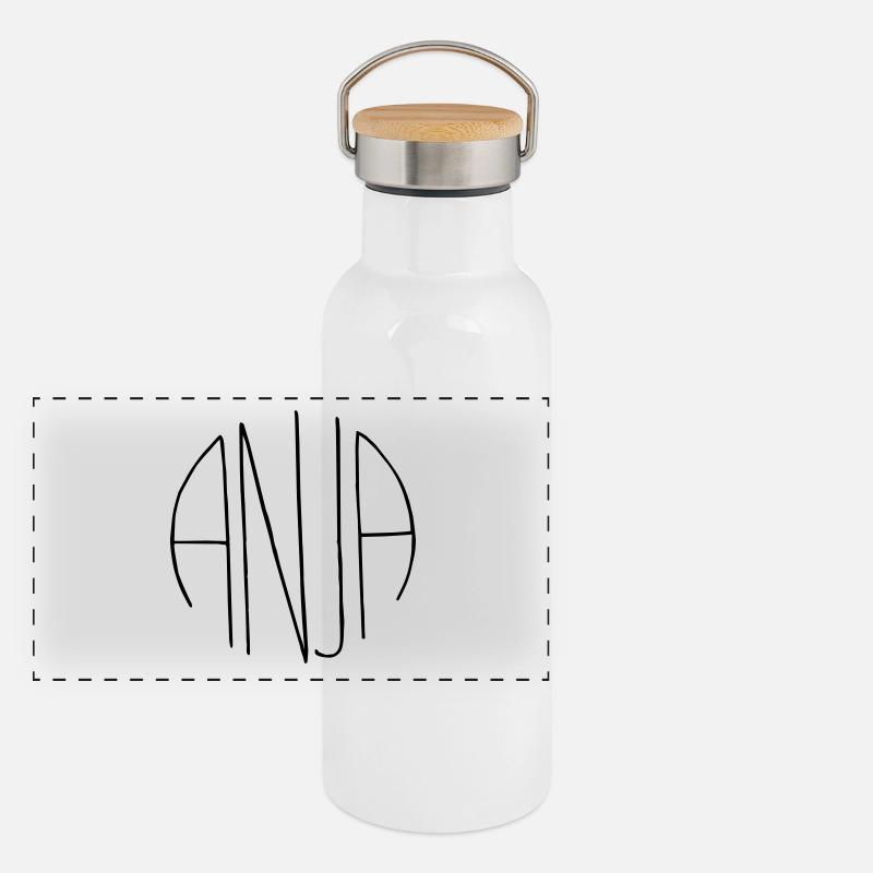 Anja Gift Panoramic Thermal Bottle with Bamboo Lid