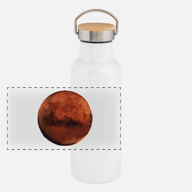 March Panoramic Thermal Bottle with Bamboo Lid