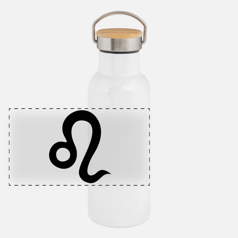 Leo Panoramic Thermal Bottle with Bamboo Lid