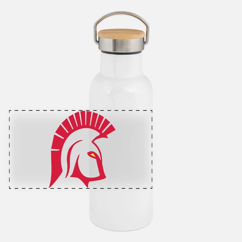 Trojan Panorama Thermosflasche mit Bambusdeckel