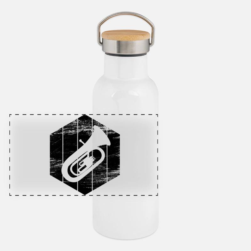 Tuba Panoramic Thermal Bottle with Bamboo Lid