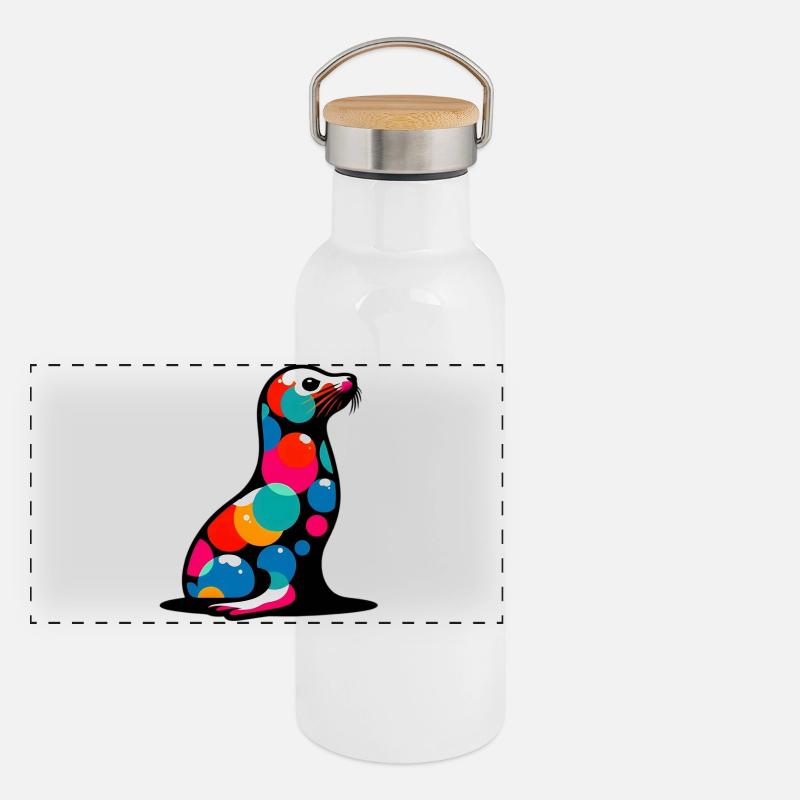 Seal Panoramic Thermal Bottle with Bamboo Lid