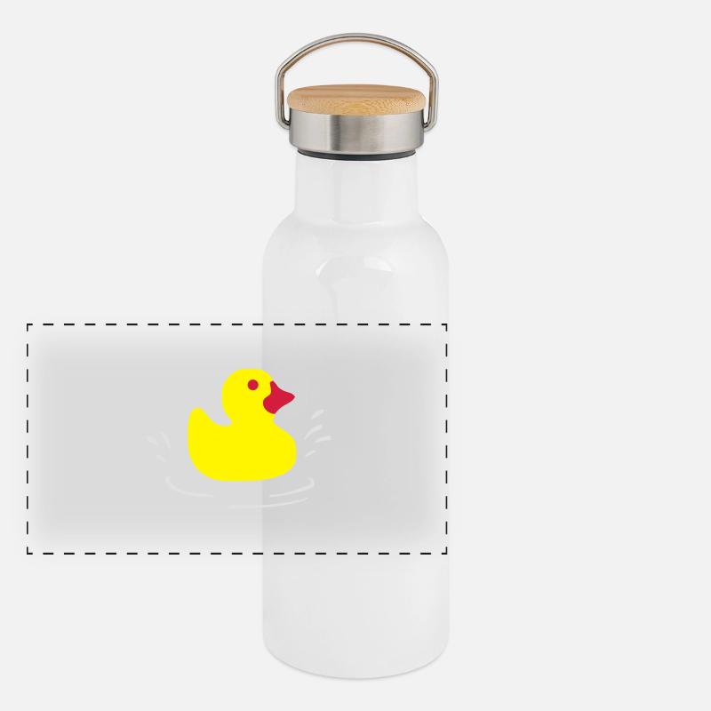 duck Panoramic Thermal Bottle with Bamboo Lid