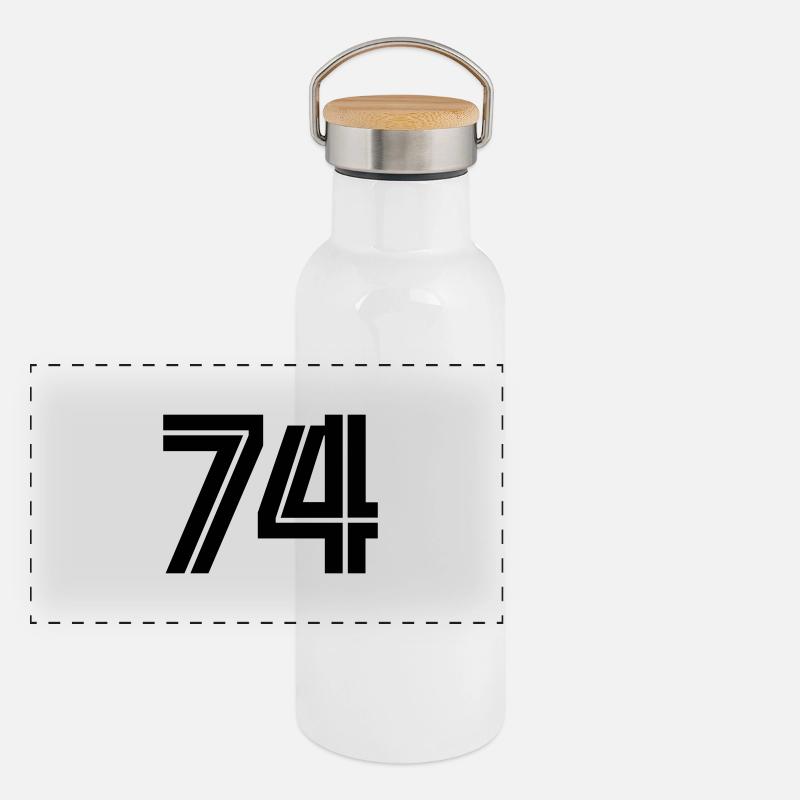 74 Panoramic Thermal Bottle with Bamboo Lid