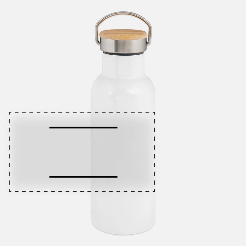linien__f1 Panoramic Thermal Bottle with Bamboo Lid