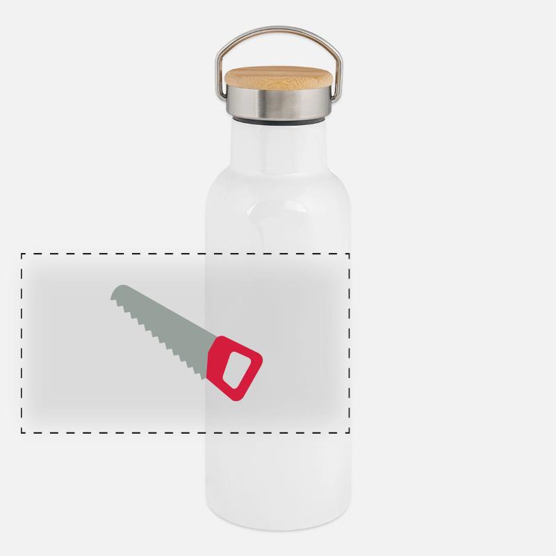 Saw Panoramic Thermal Bottle with Bamboo Lid
