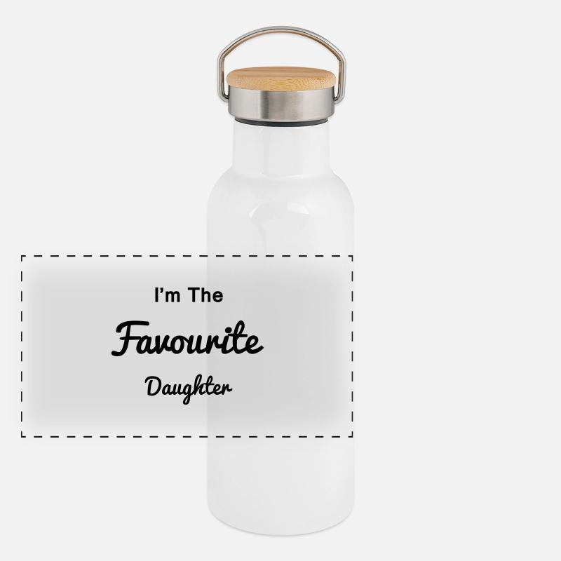 Daughter Panoramic Thermal Bottle with Bamboo Lid