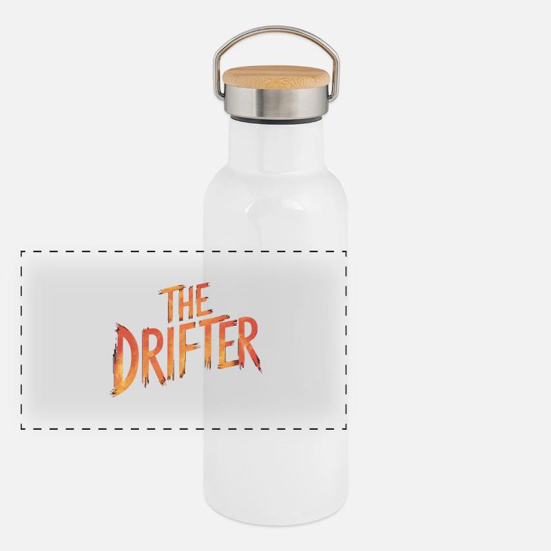 DER DRIFTER Panorama Thermosflasche mit Bambusdeckel