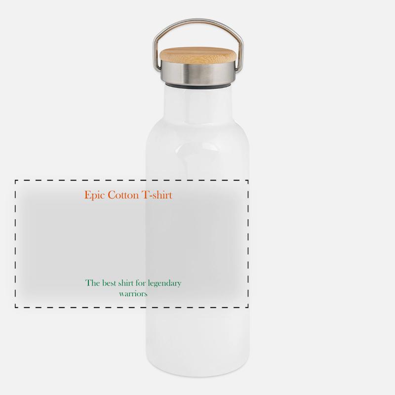 Poles rpg 1 Panoramic Thermal Bottle with Bamboo Lid