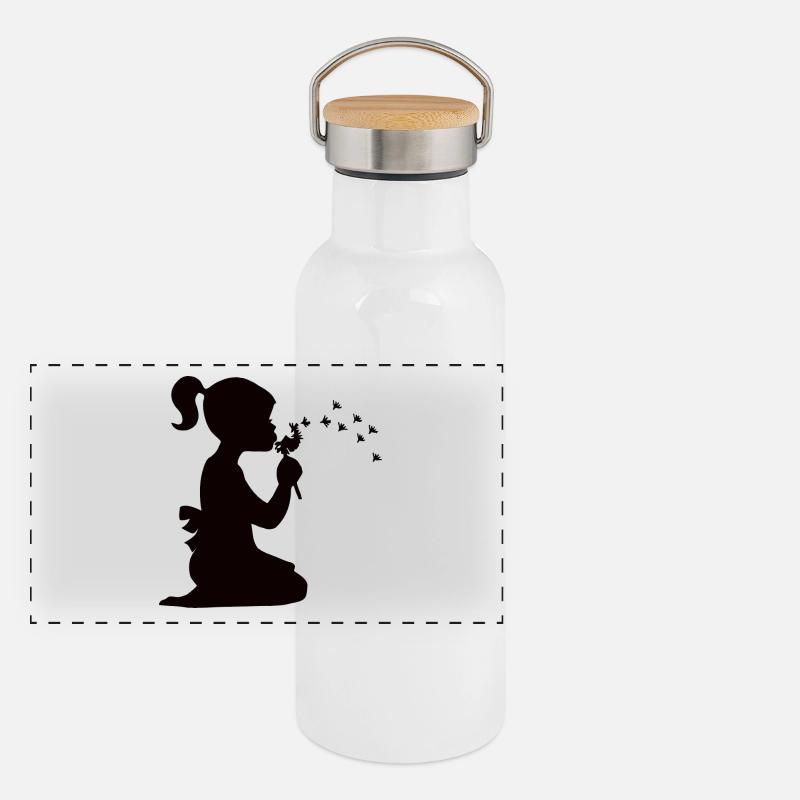 breath Blum Panoramic Thermal Bottle with Bamboo Lid
