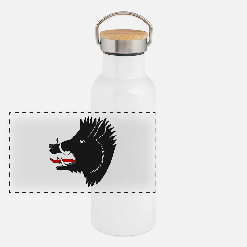 verrat Gourde isotherme avec bouchon en bambou