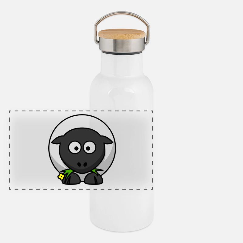 Schaaf Panorama Thermosflasche mit Bambusdeckel