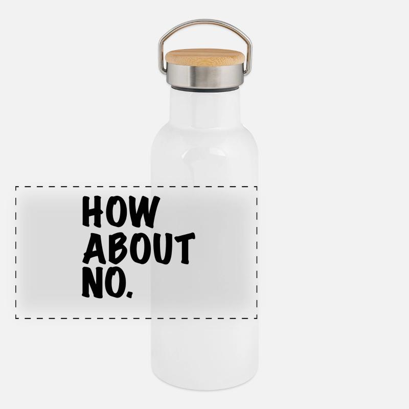 Comment Ne pas / comment ne pas avoir une idée de cadeau non Gourde isotherme avec bouchon en bambou