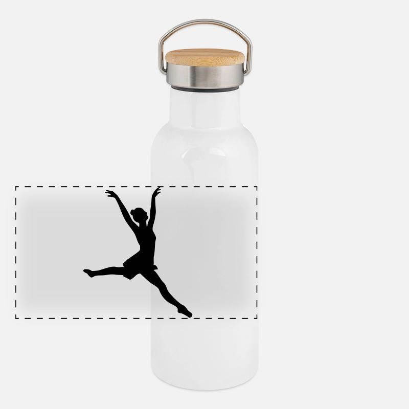 Danser Termoflaske med bambuslåg