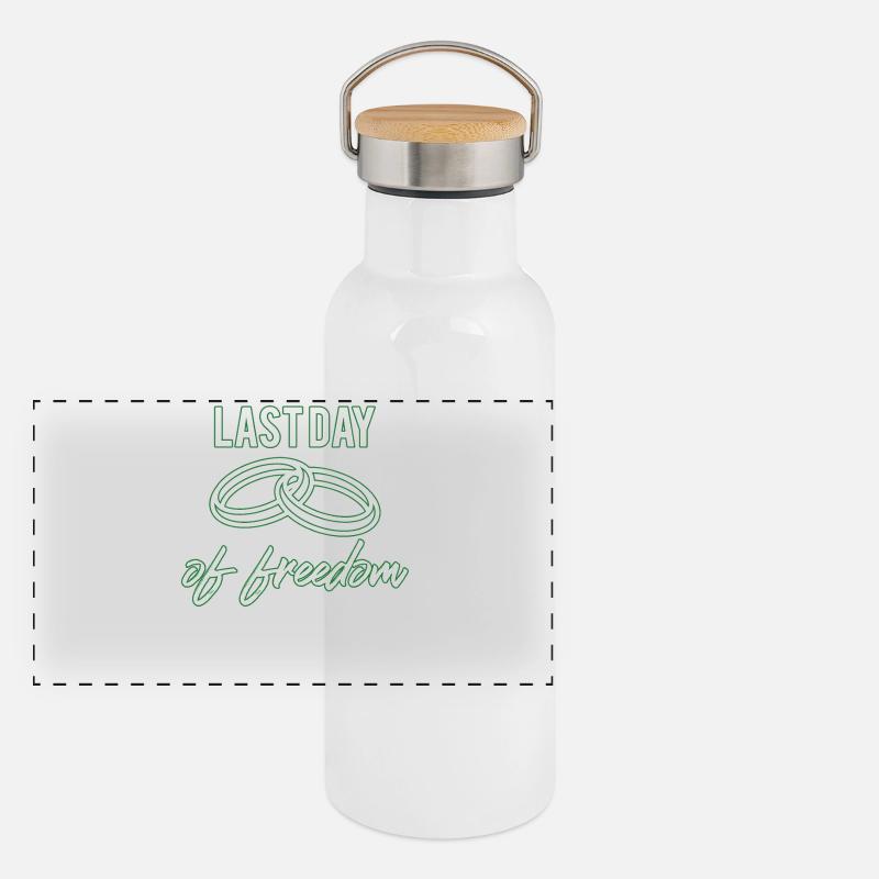 Bachelor Panoramic Thermal Bottle with Bamboo Lid