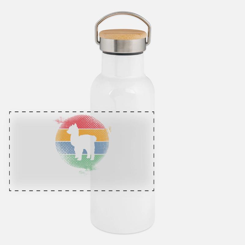Alpaca Panoramic Thermal Bottle with Bamboo Lid