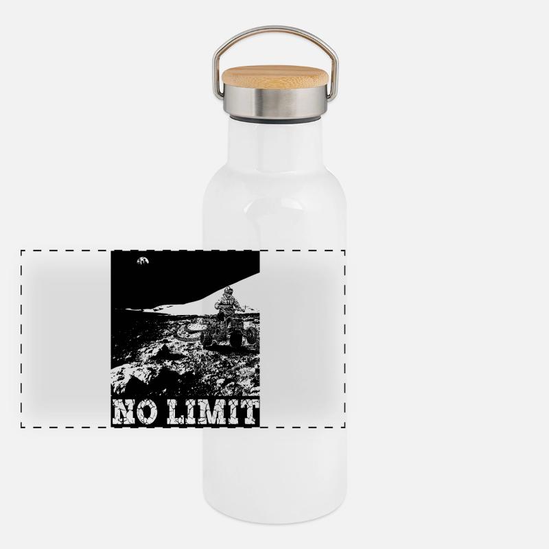 QUAD NOLIMIT Panoramic Thermal Bottle with Bamboo Lid