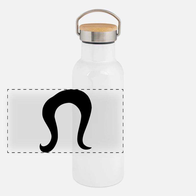 Frisur Panorama Thermosflasche mit Bambusdeckel