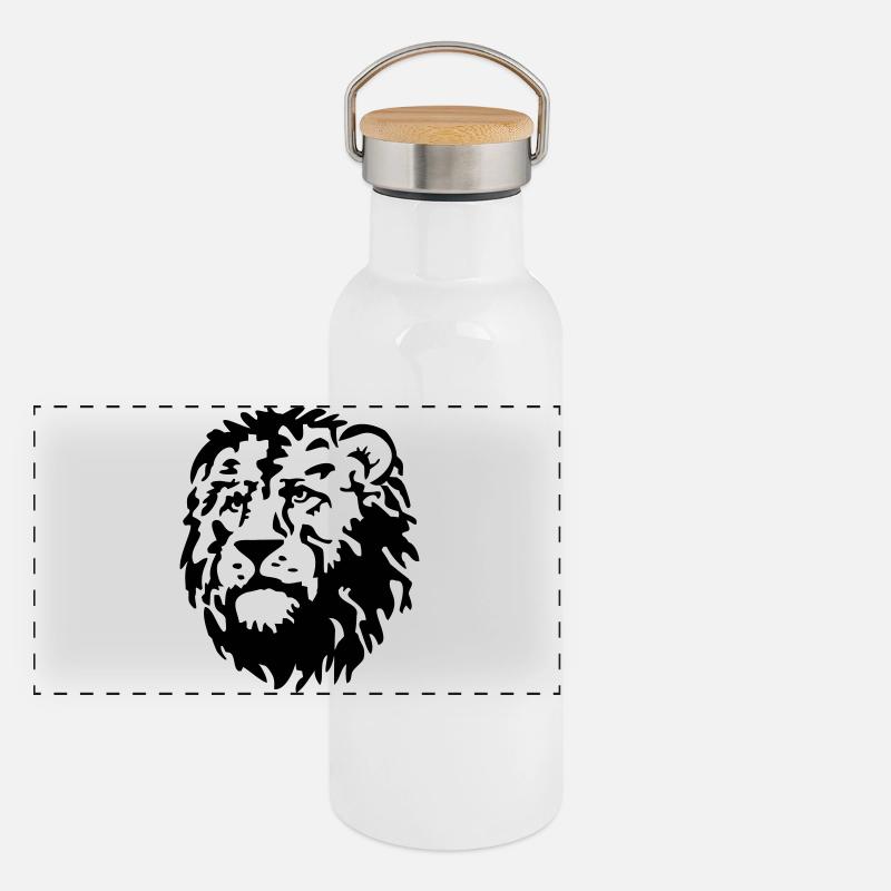Chat Loewe Gourde isotherme avec bouchon en bambou