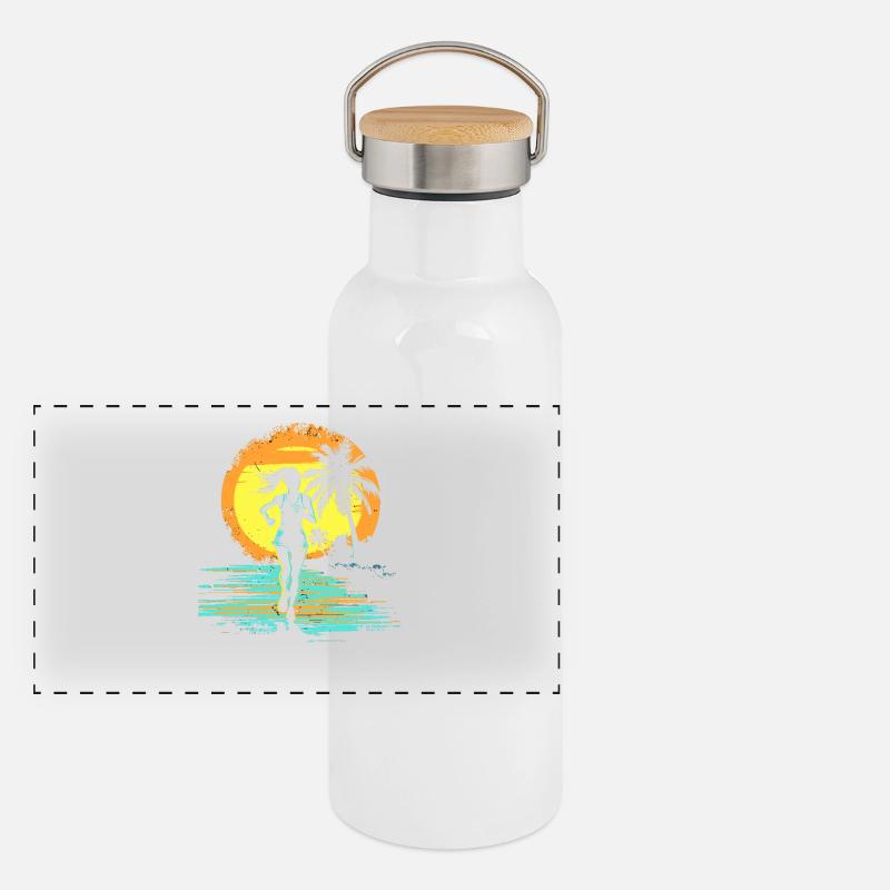 Runner Panoramic Thermal Bottle with Bamboo Lid