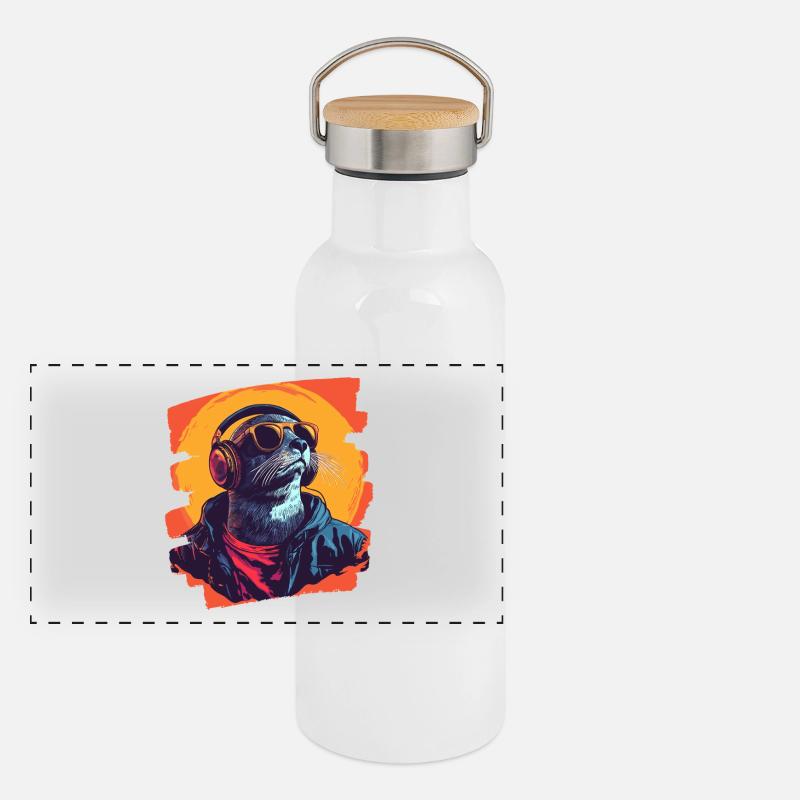 Seal Panoramic Thermal Bottle with Bamboo Lid