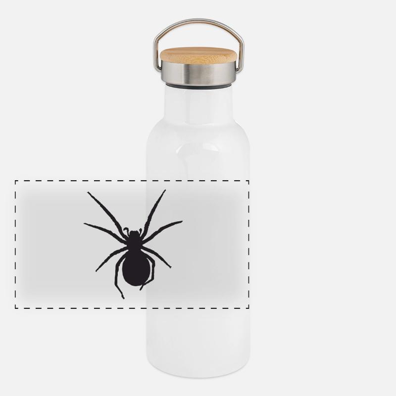 Spider Nosferatu Spider Panoramic Thermal Bottle with Bamboo Lid
