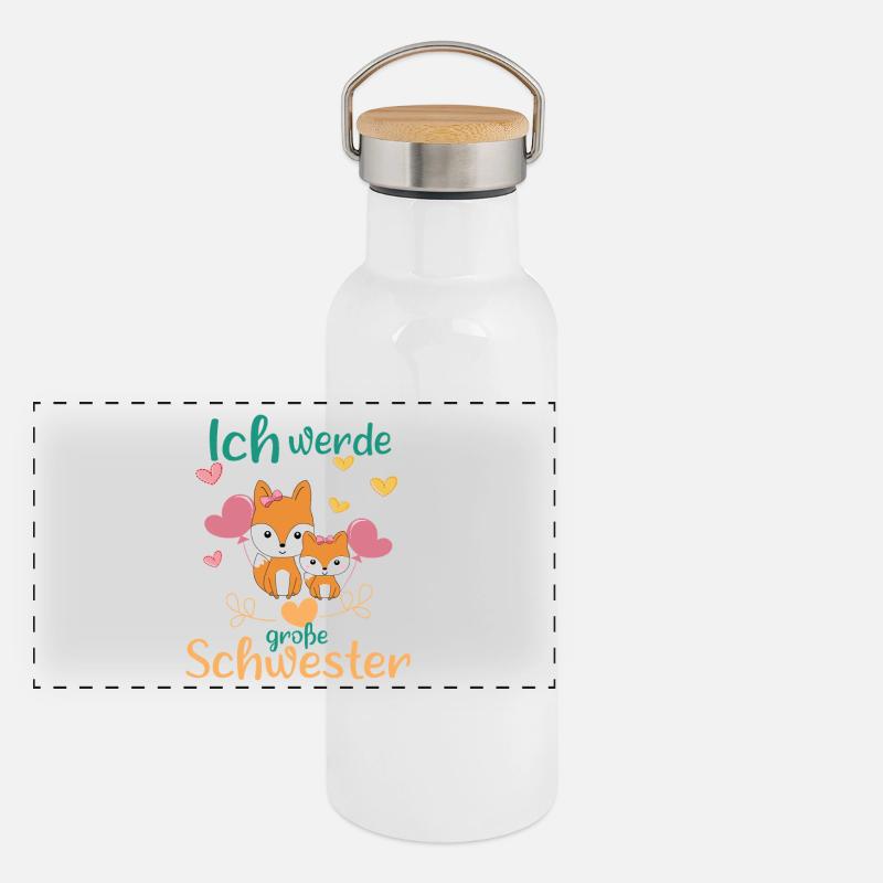 Big sister again soon: Foxes announce in 2026 Panoramic Thermal Bottle with Bamboo Lid