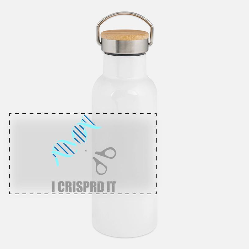 Chimie Chimiste Professeur de chimie Gourde isotherme avec bouchon en bambou