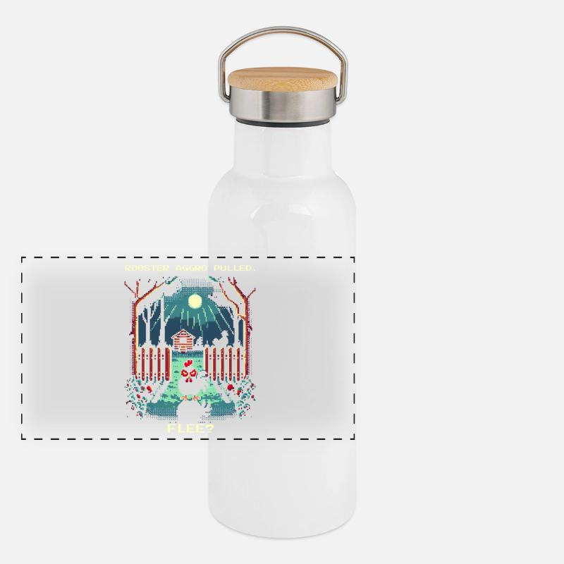 Aggro Pulled | Activate flight? Panoramic Thermal Bottle with Bamboo Lid