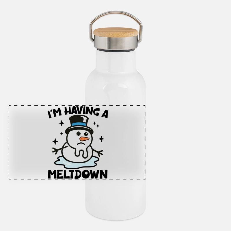 I'm having a meltdown Panoramic Thermal Bottle with Bamboo Lid