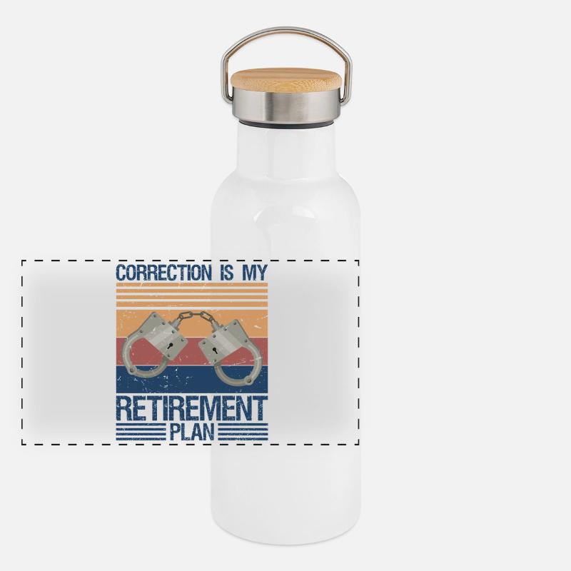 Correction : mon plan de retraite Gourde isotherme avec bouchon en bambou