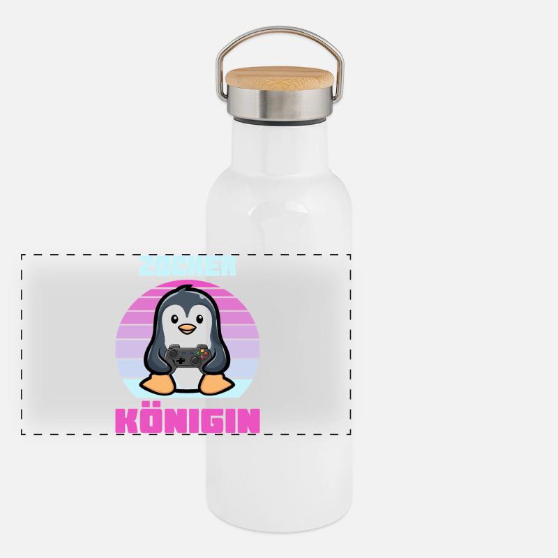 gamble Panoramic Thermal Bottle with Bamboo Lid