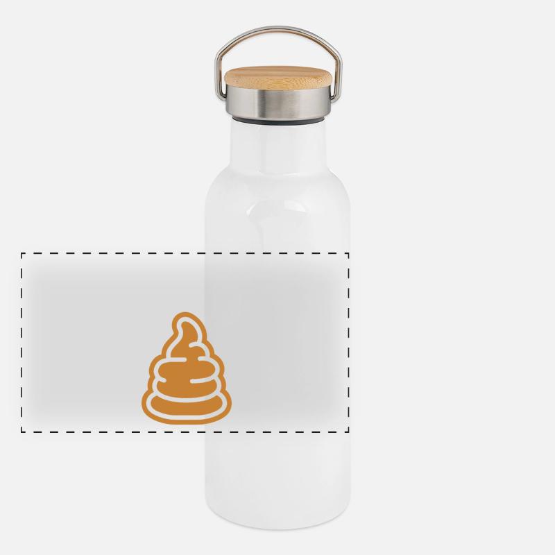 Poo Panoramic Thermal Bottle with Bamboo Lid