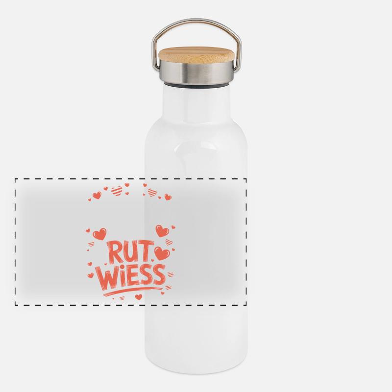 Carnival Mouse Rut Wiess Cologne Cologne Cologne Carnival Mouse Panoramic Thermal Bottle with Bamboo Lid