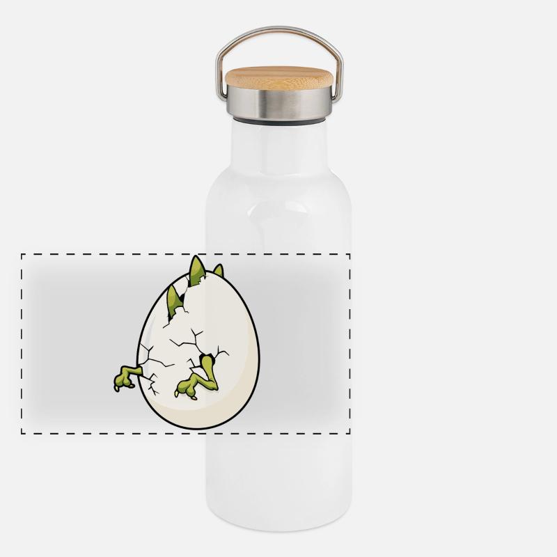 Cracked Egg Bloom Easter Panoramic Thermal Bottle with Bamboo Lid