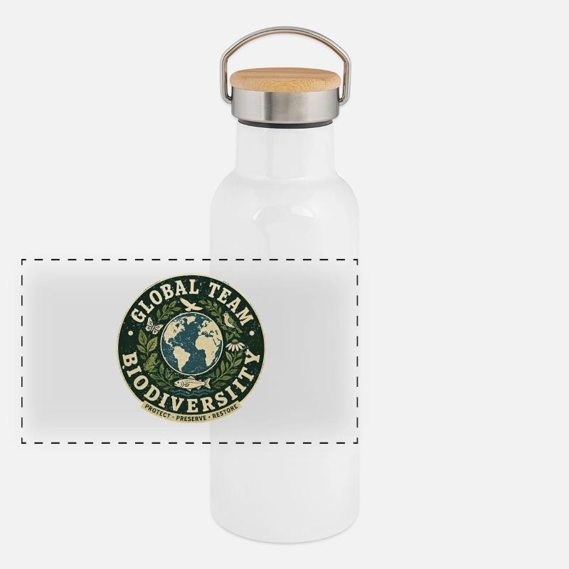 Ecologist Ecology Panoramic Thermal Bottle with Bamboo Lid