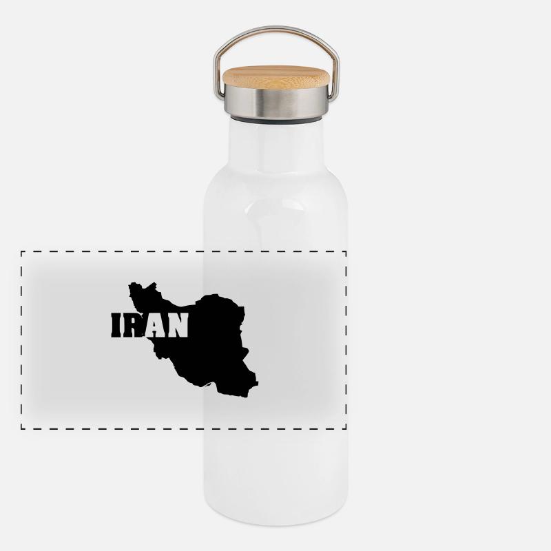Iran (ID: 002004) Panorama Thermosflasche mit Bambusdeckel