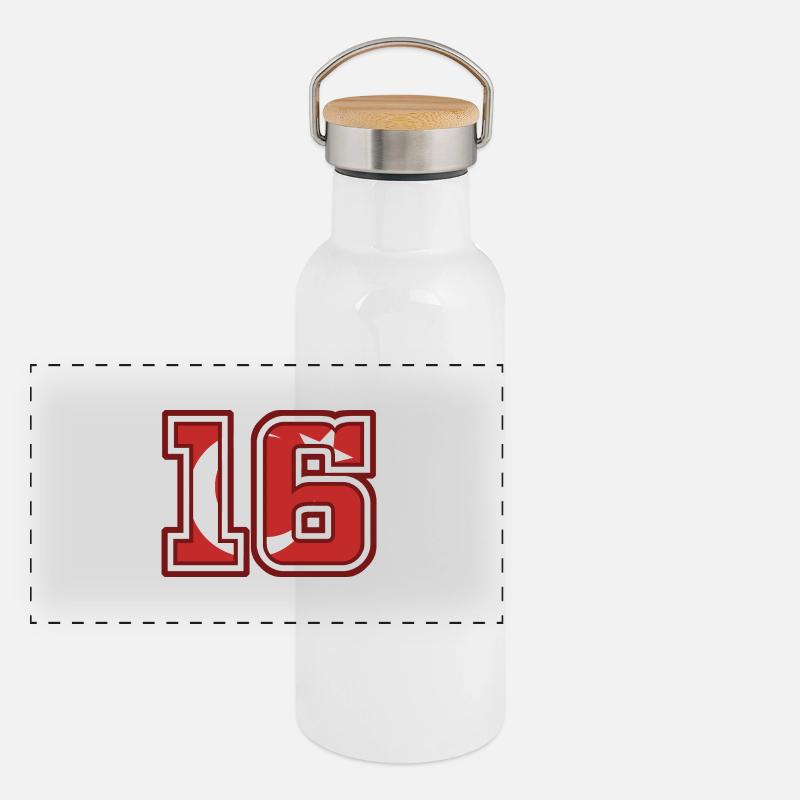 Bursa Panorama Thermosflasche mit Bambusdeckel