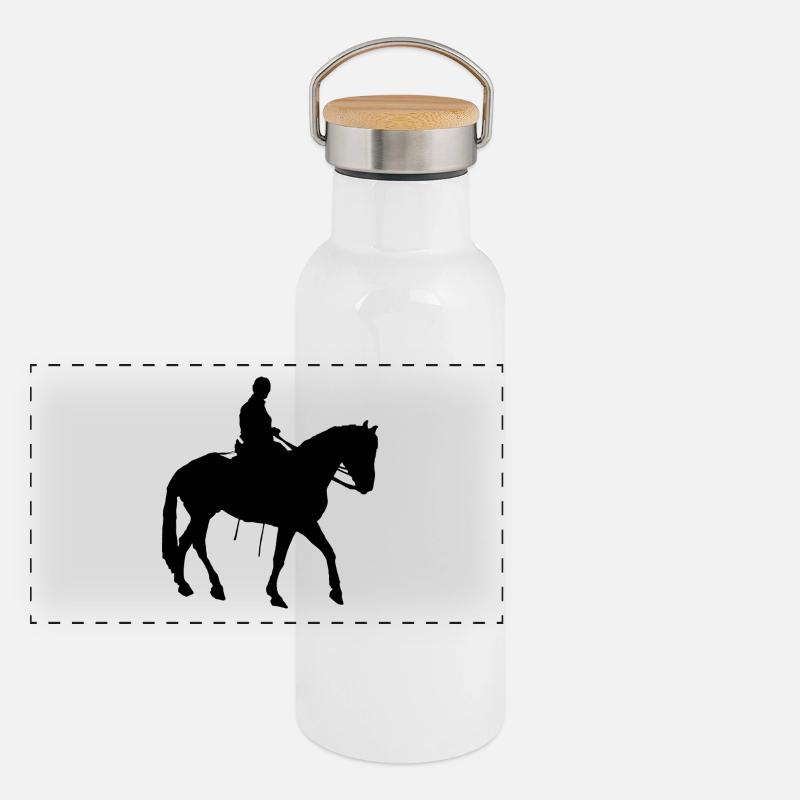 Reiter Panorama Thermosflasche mit Bambusdeckel