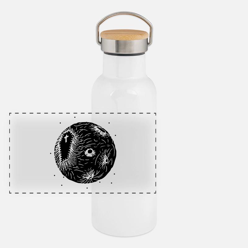 Dead Planet - Pénitencier - Étoile de la mort Gourde isotherme avec bouchon en bambou