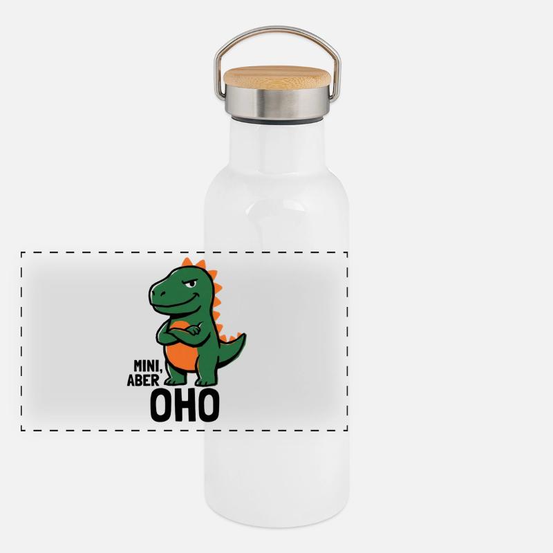 small but mighty Panoramic Thermal Bottle with Bamboo Lid